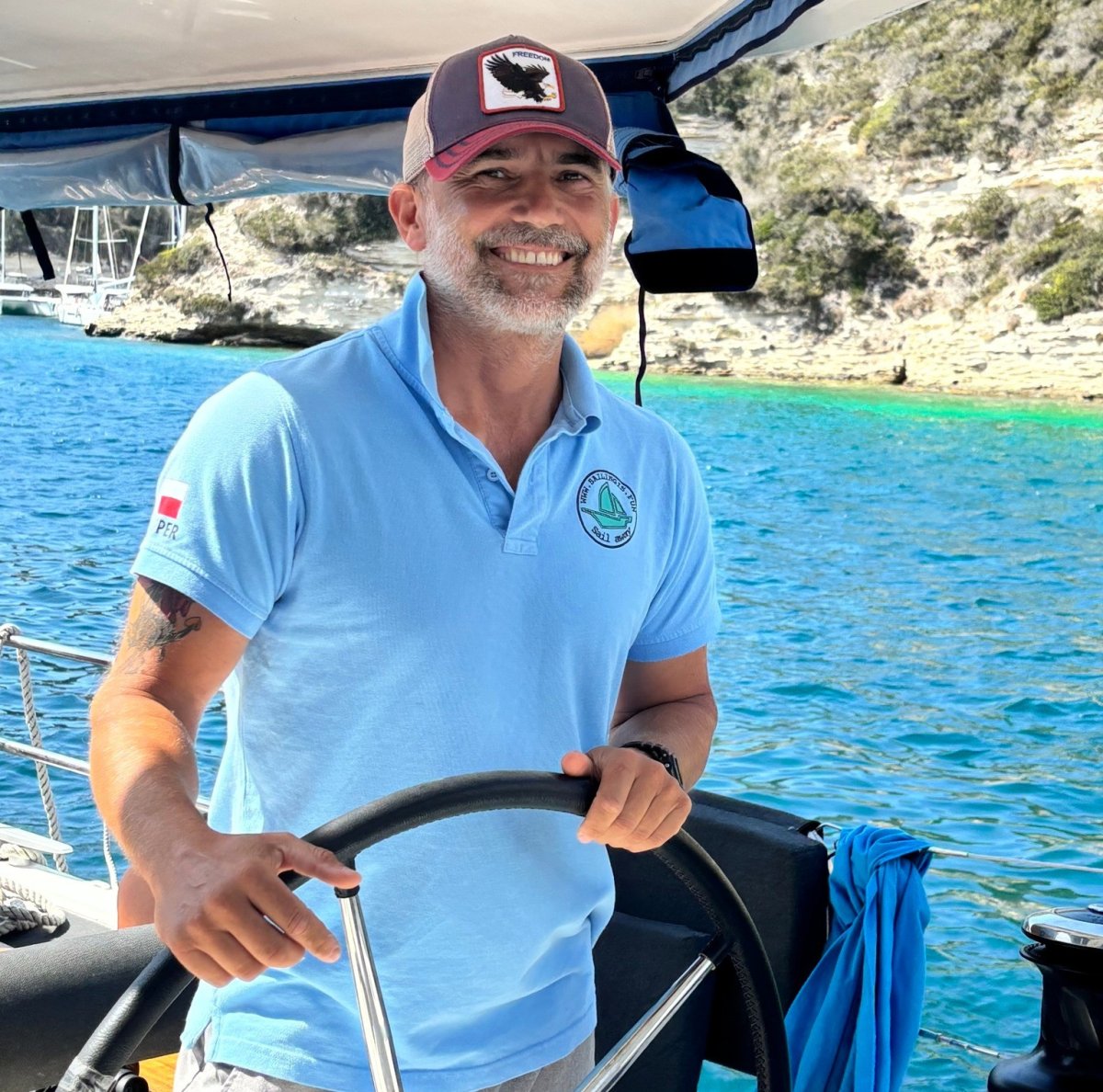 Skipper Karol Tomkiewicz Sternik Karol Tomkiewicz